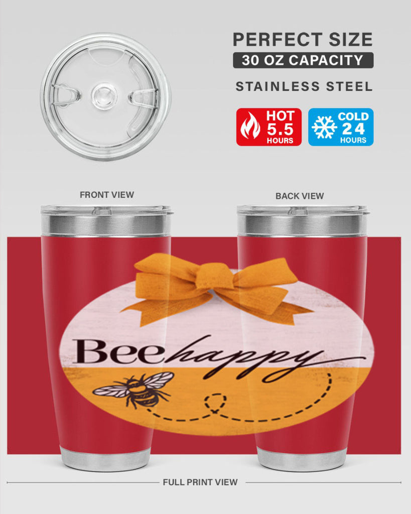 Bee Happy Mockup27#- spring- Tumbler