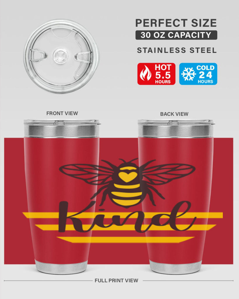 Bee Kind32#- spring- Tumbler