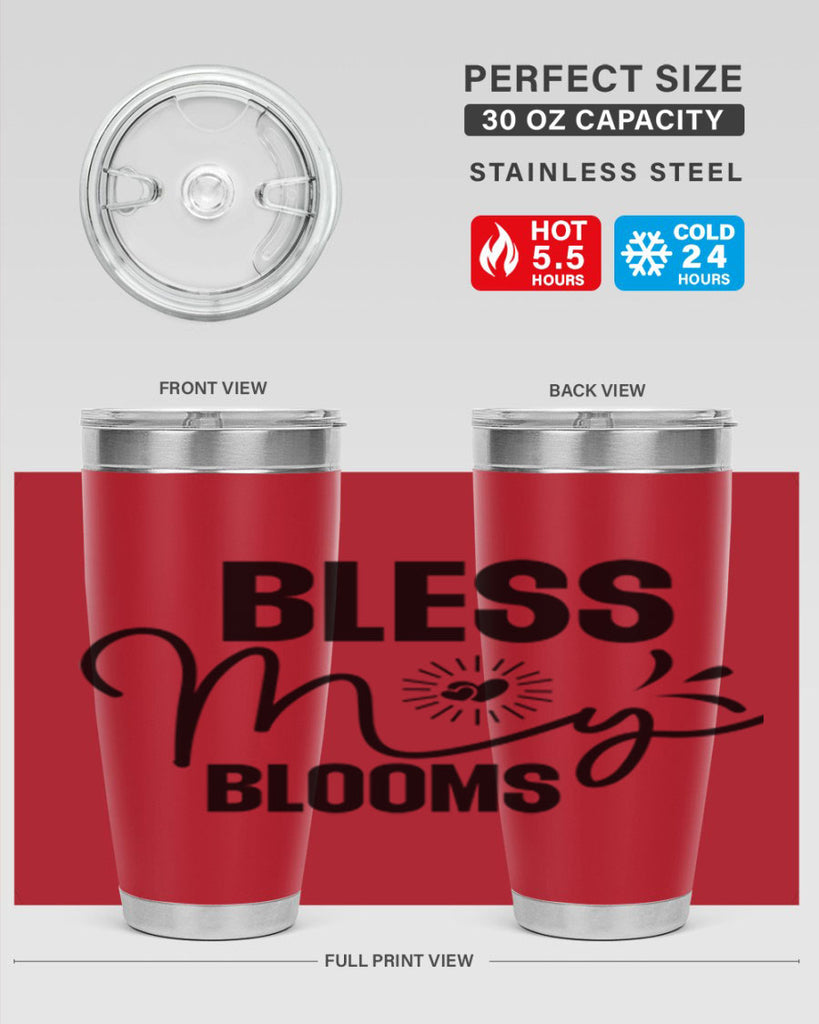 Bless My Blooms 42#- spring- Tumbler