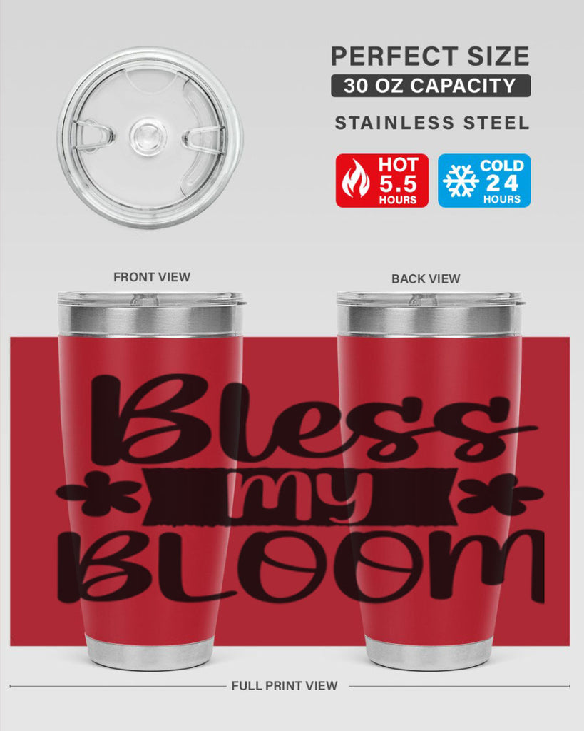 Bless my bloom  design 60#- spring- Tumbler