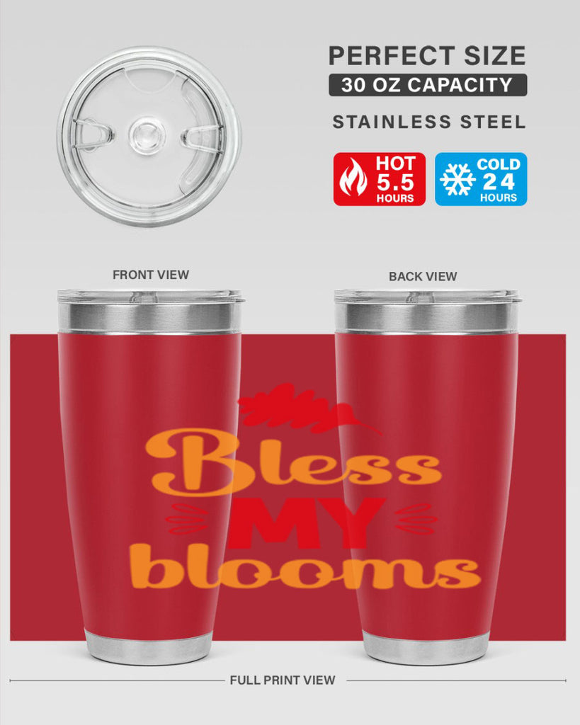 Bless my blooms 43#- spring- Tumbler