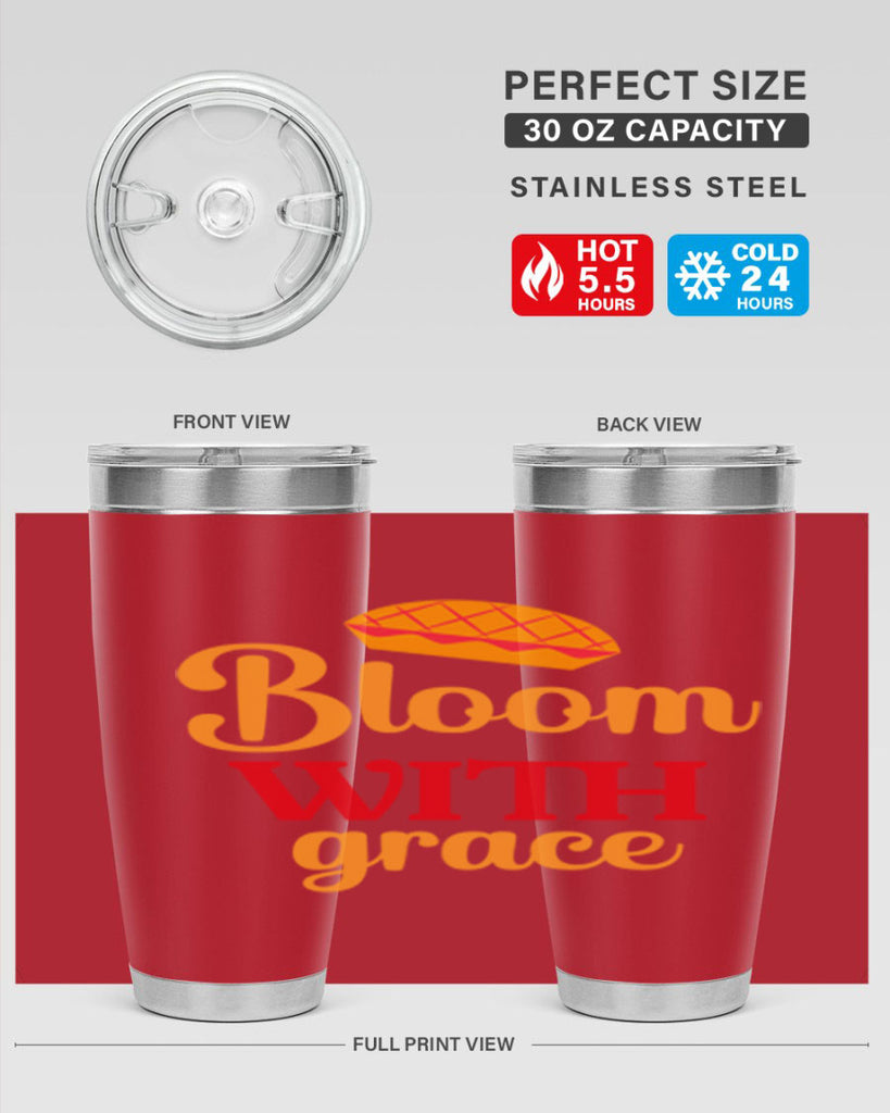 Bloom with grace 81#- spring- Tumbler
