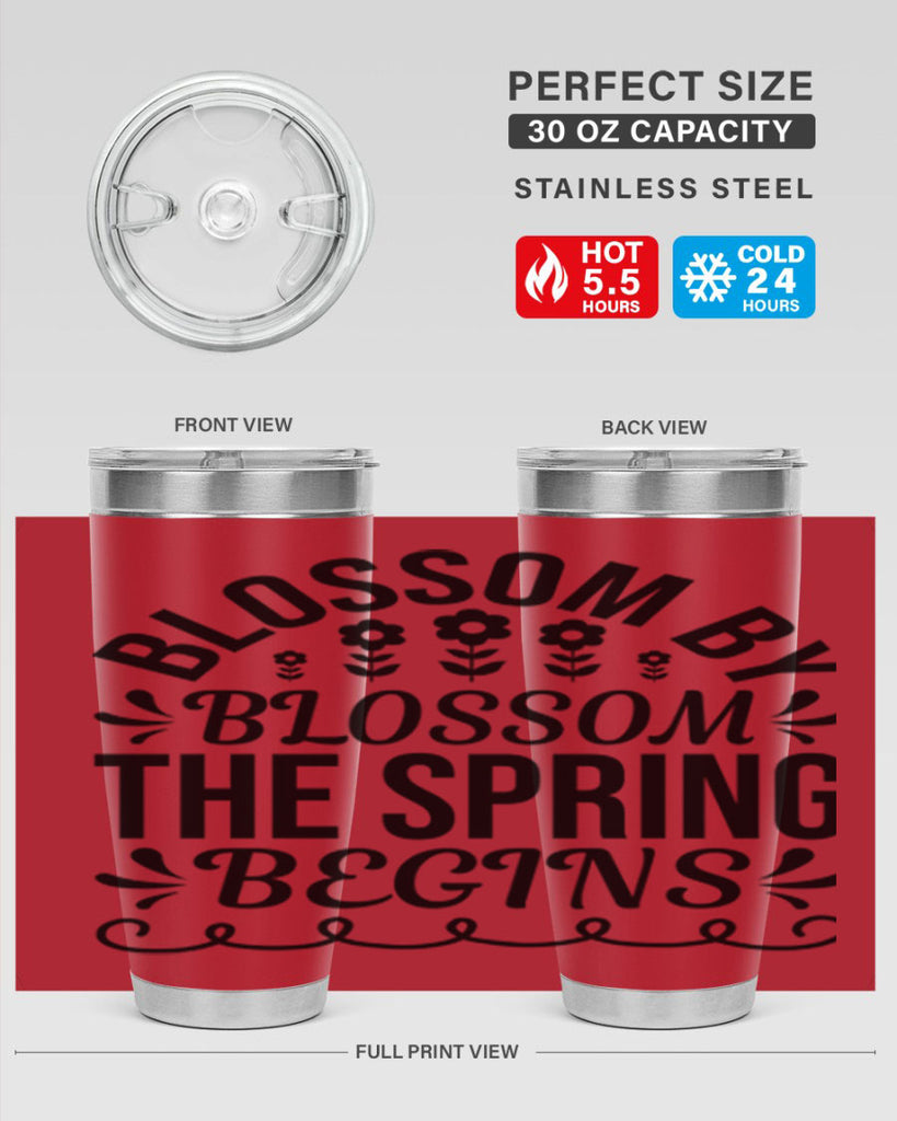 Blossom by blossom the spring 93#- spring- Tumbler