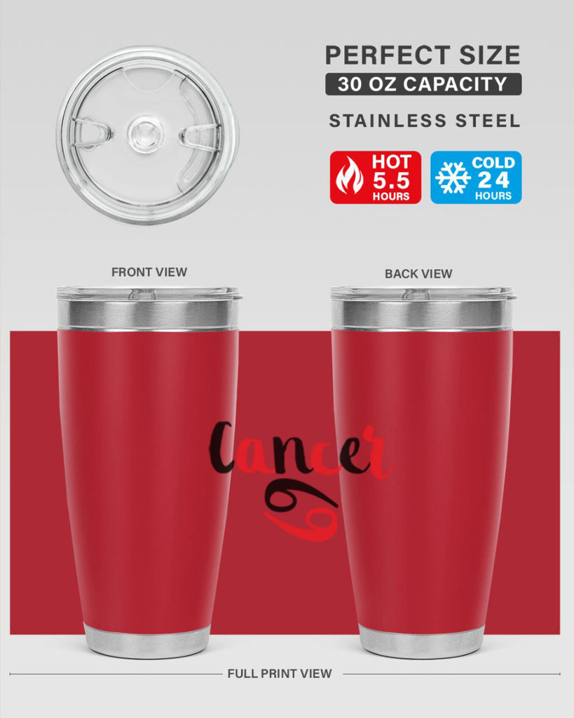 Cancer 152#- zodiac- Tumbler