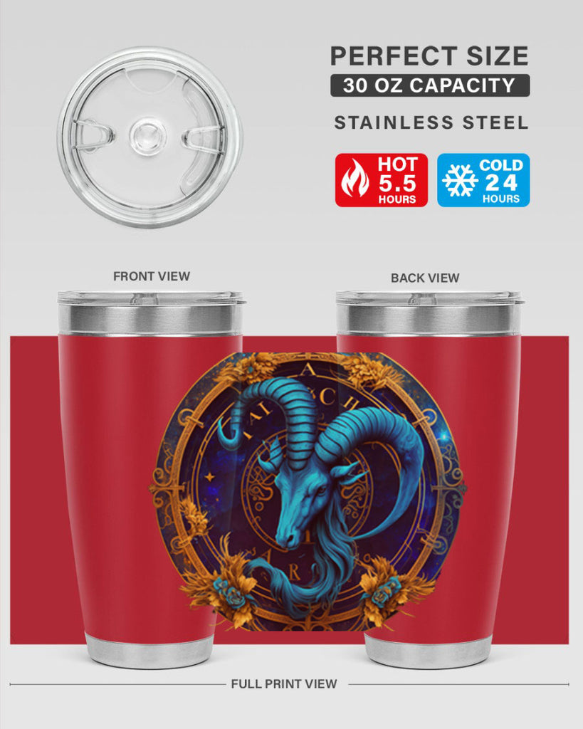 Capricorn 181#- zodiac- Tumbler