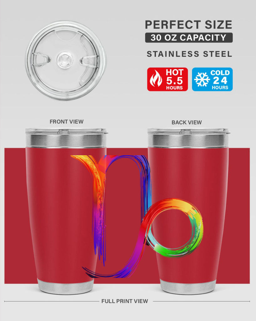 Capricorn 187#- zodiac- Tumbler