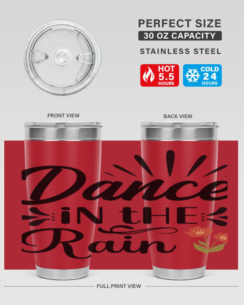 Dance in the Rain  121#- spring- Tumbler