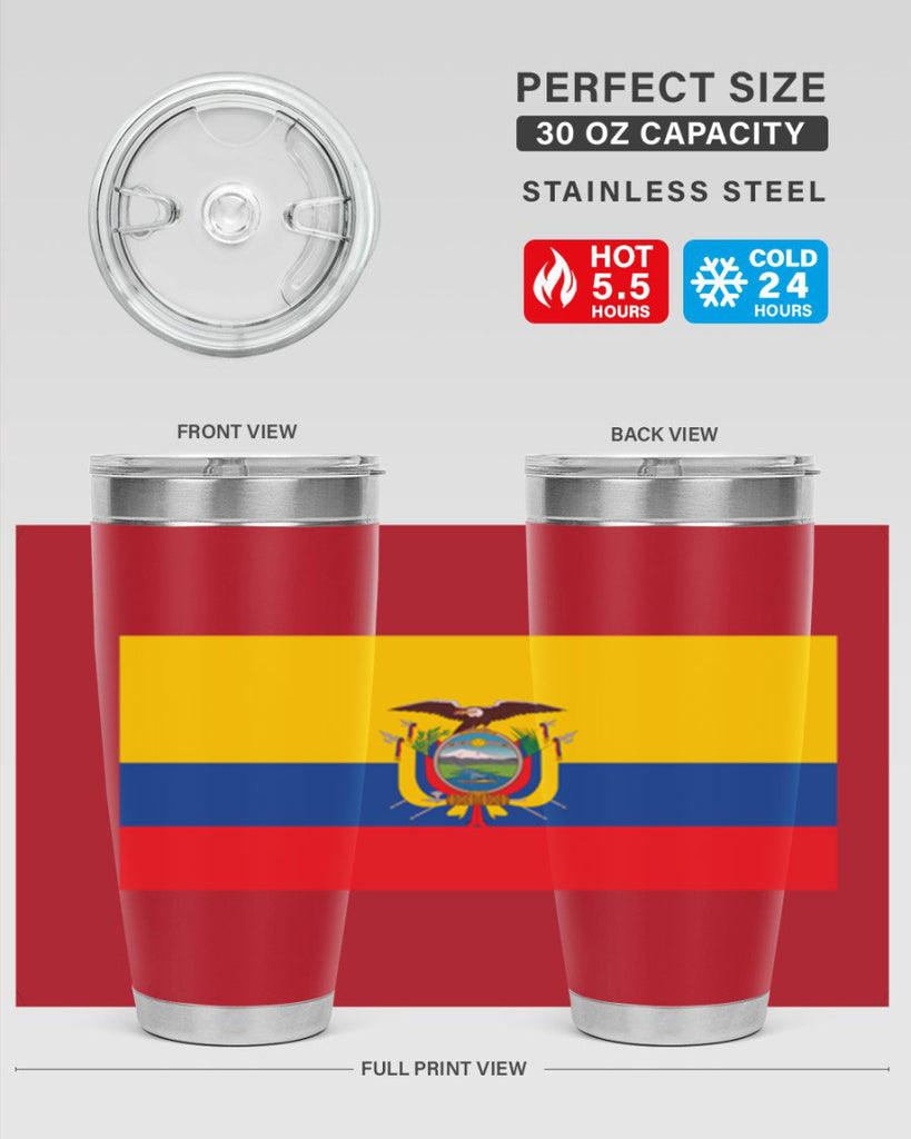Ecuador 147#- world flags- Tumbler