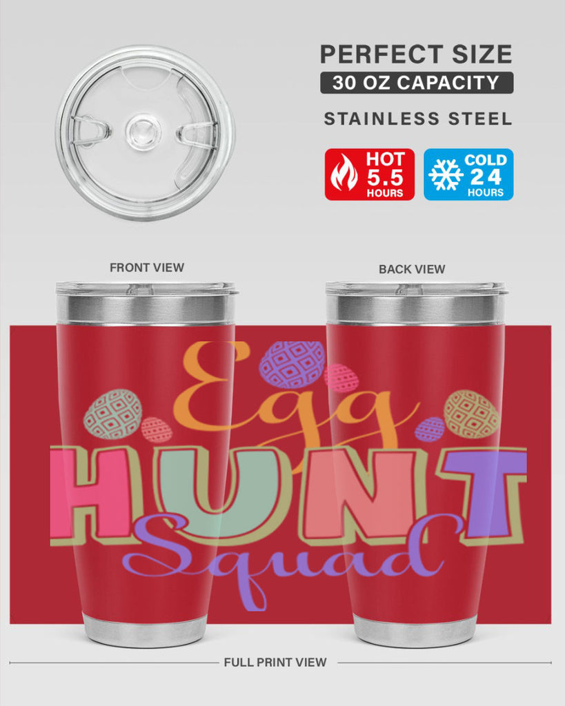 Egg hunt squad130#- spring- Tumbler