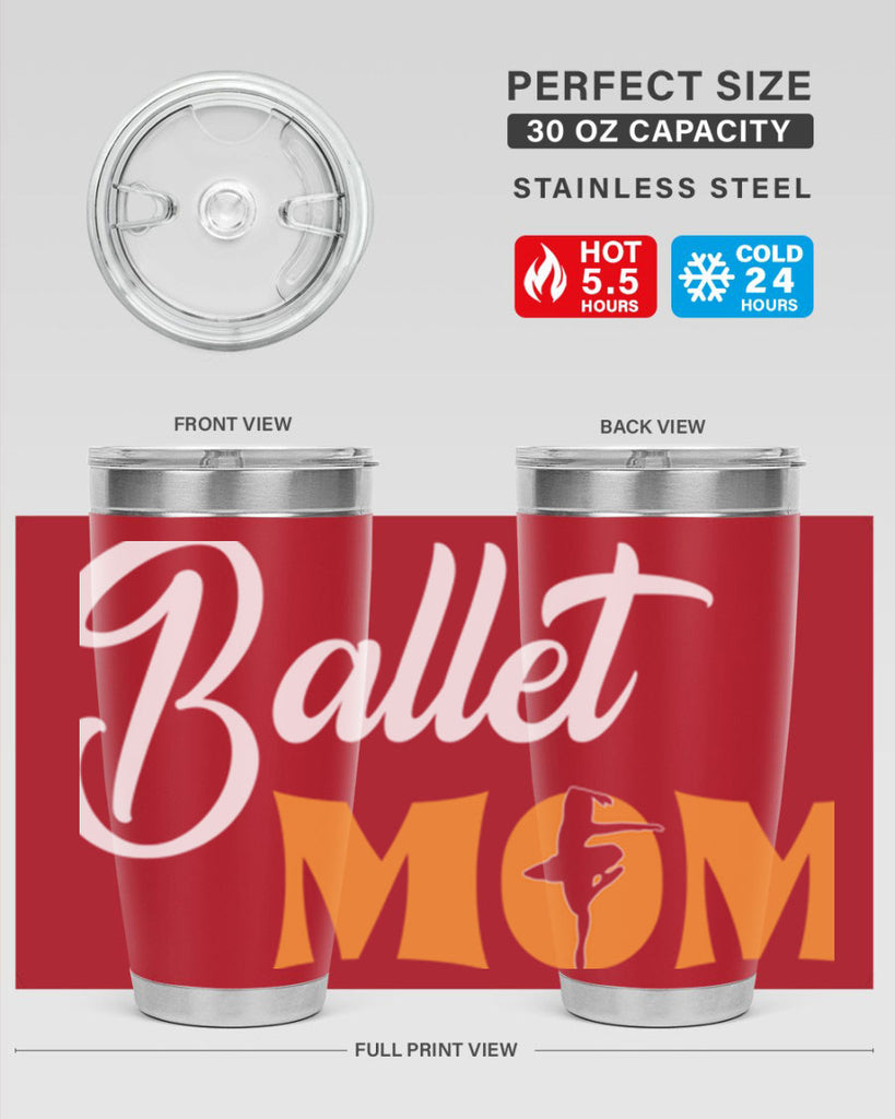 Fitted Dance Mom Ballet SVG Ballet 40#- ballet- Tumbler