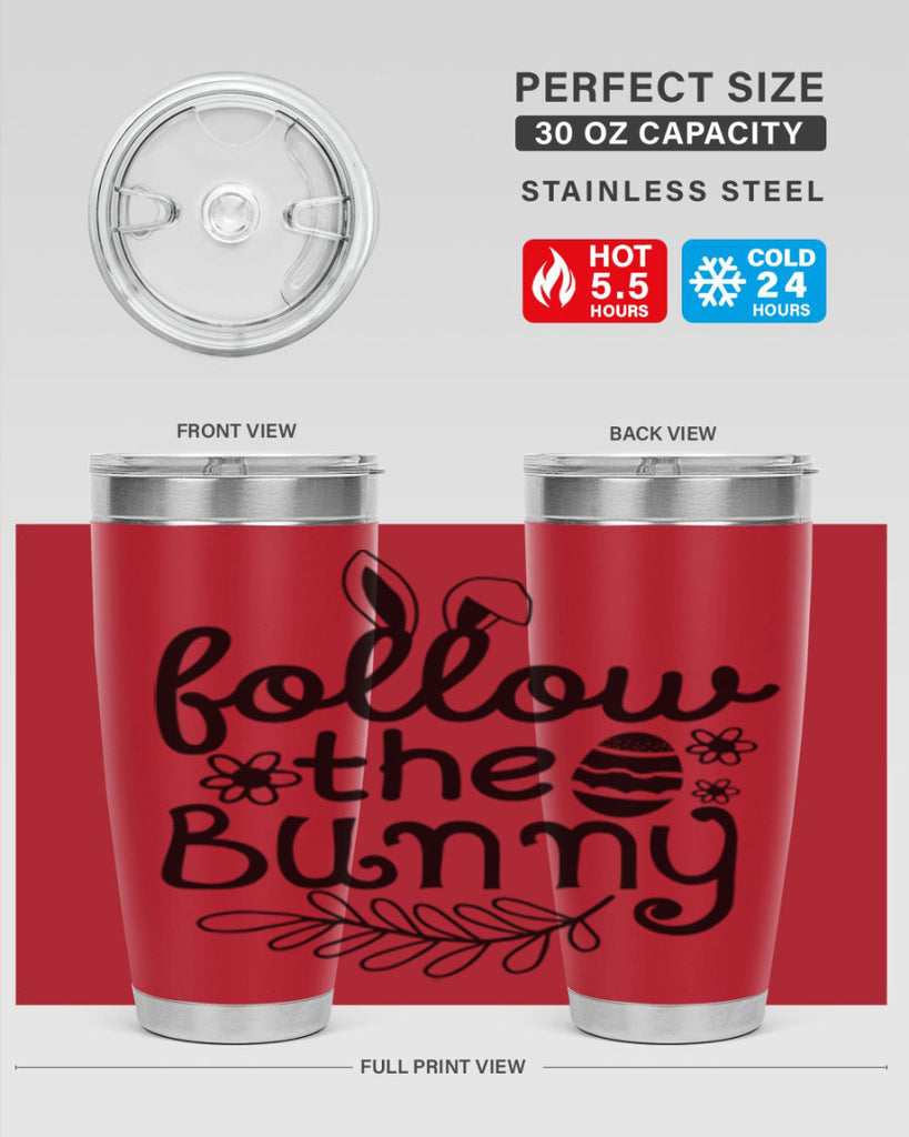 Follow the bunny  142#- spring- Tumbler