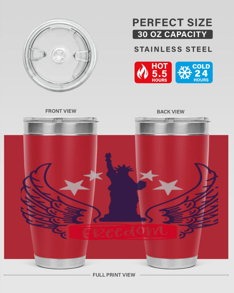 Freedom Style 150#- Fourt Of July- Tumbler