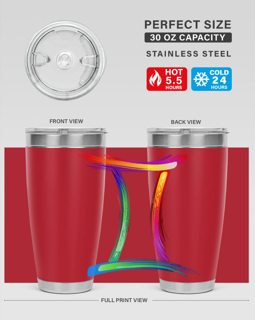 Gemini 222#- zodiac- Tumbler