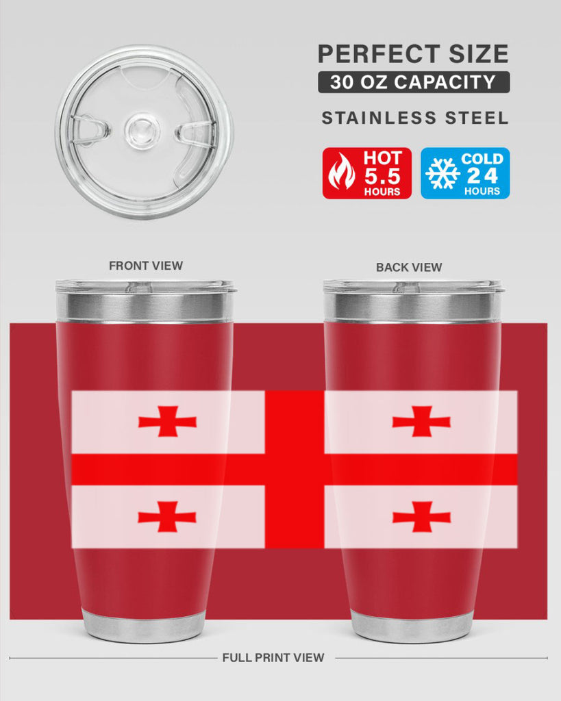 Georgia 134#- world flags- Tumbler