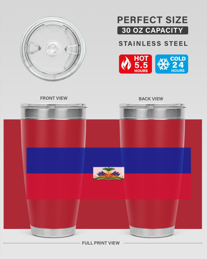 Haiti 125#- world flags- Tumbler