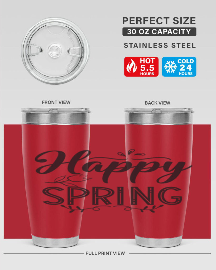 Happy spring175#- spring- Tumbler