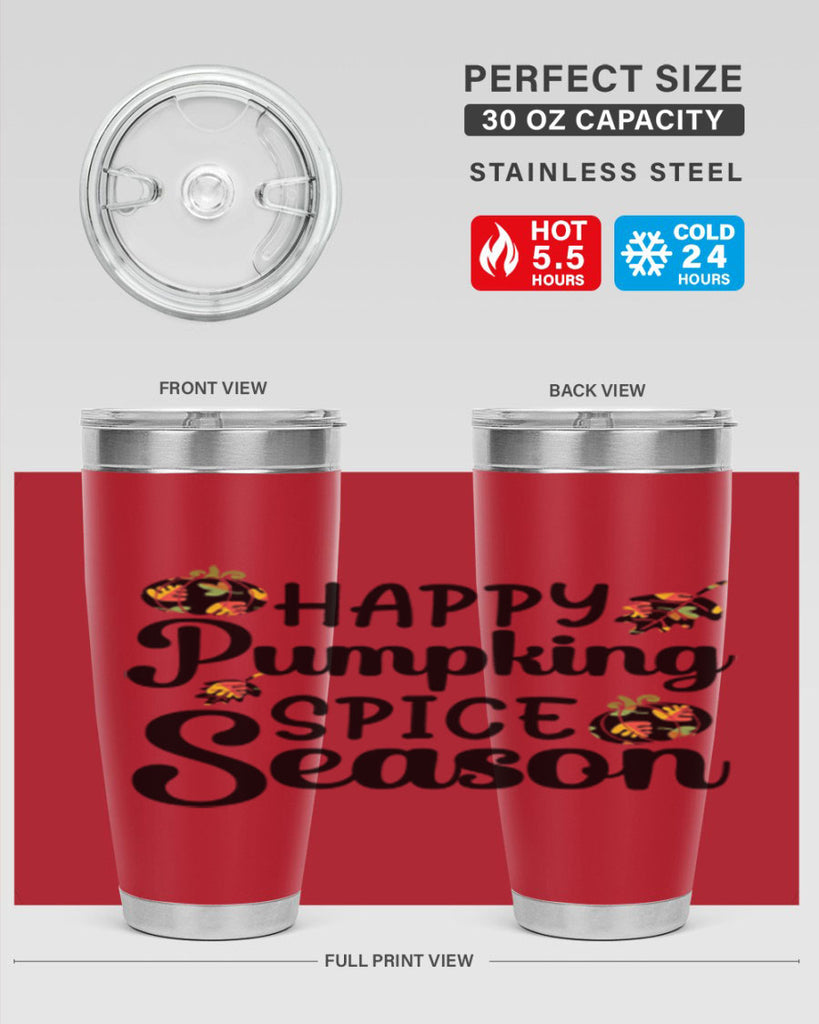 Happypumpkinspiceseason 258#- fall- Tumbler