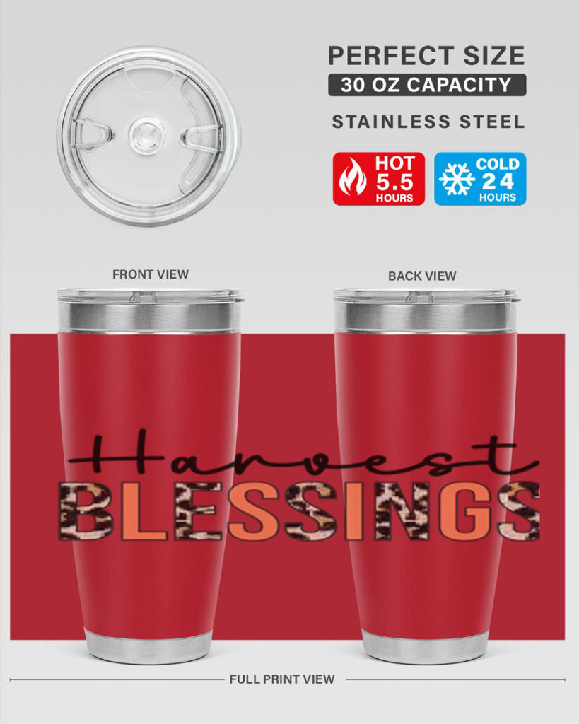 Harvest blessings 263#- fall- Tumbler