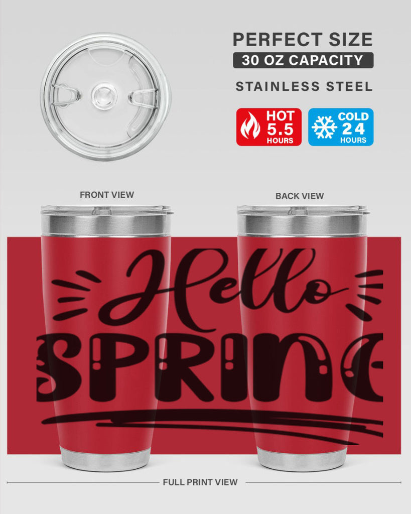Hello Spring  229#- spring- Tumbler