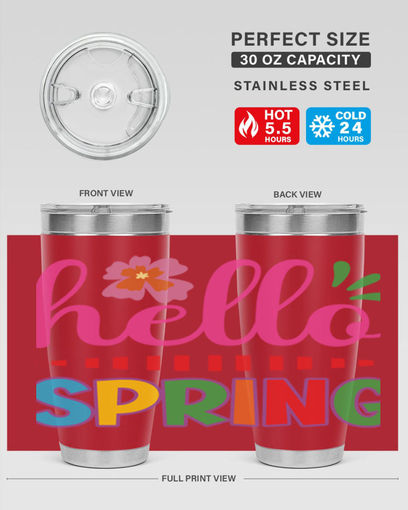 Hello Spring  231#- spring- Tumbler