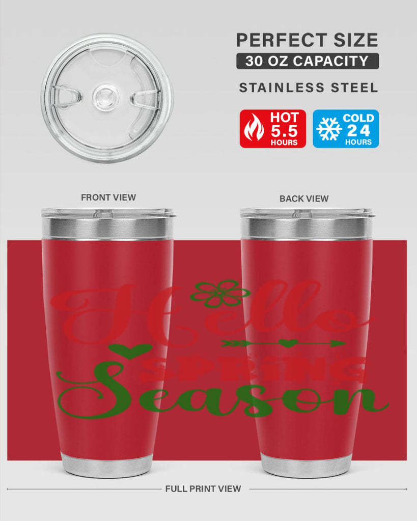 Hello Spring Season 224#- spring- Tumbler