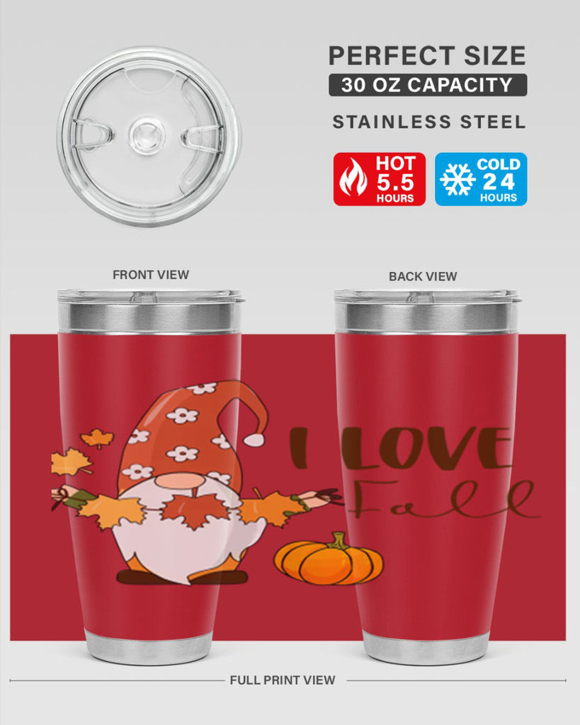 ILoveFallGnome 344#- fall- Tumbler