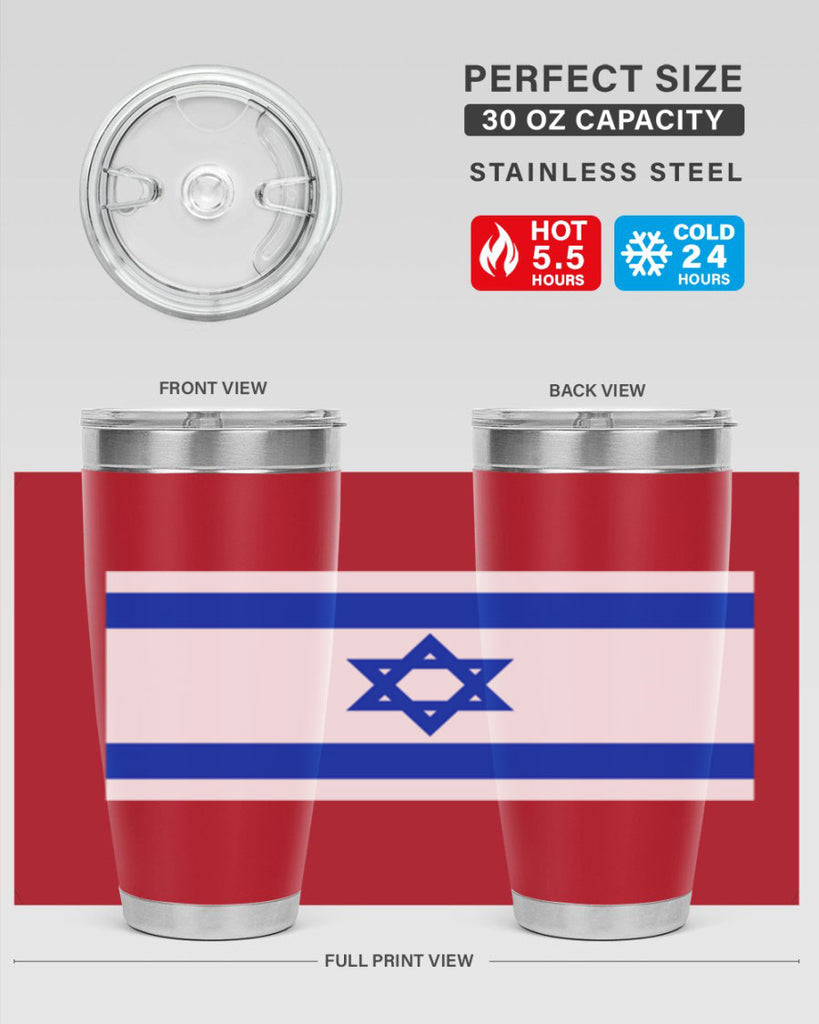 Israel 116#- world flags- Tumbler