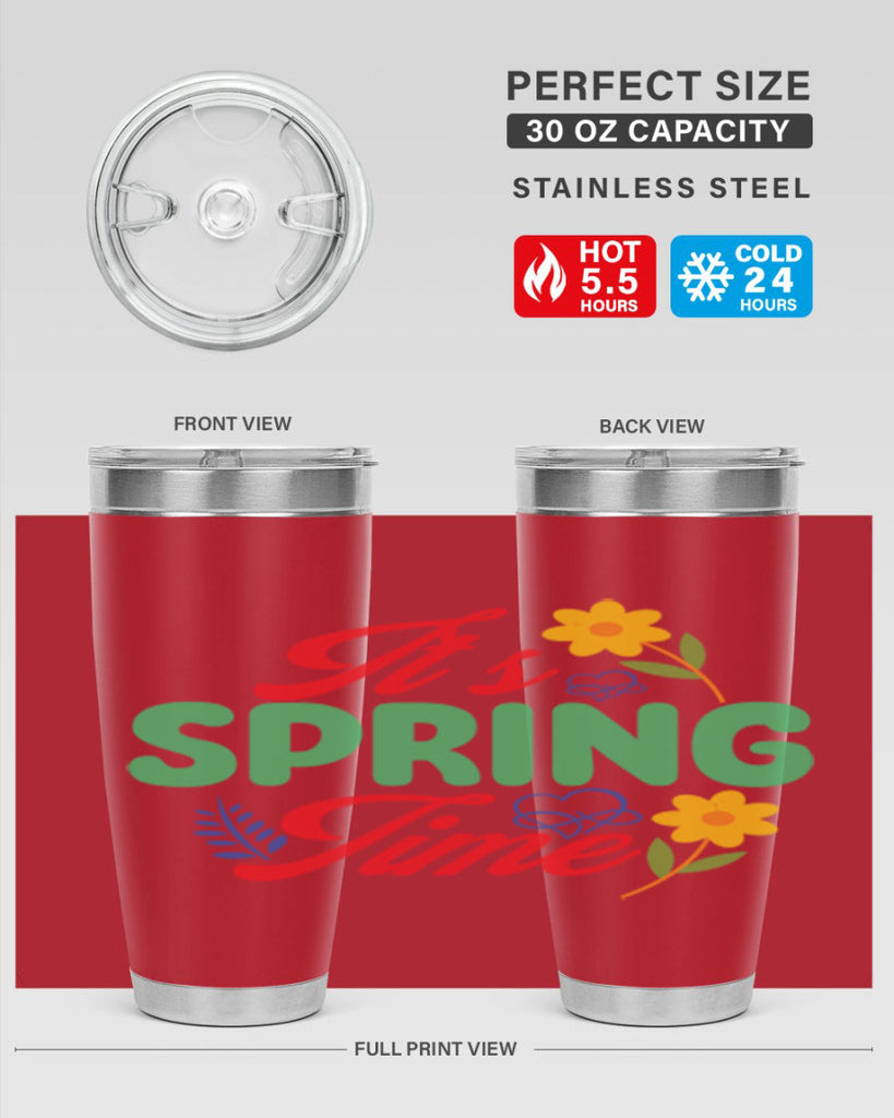 It's Spring Time 277#- spring- Tumbler