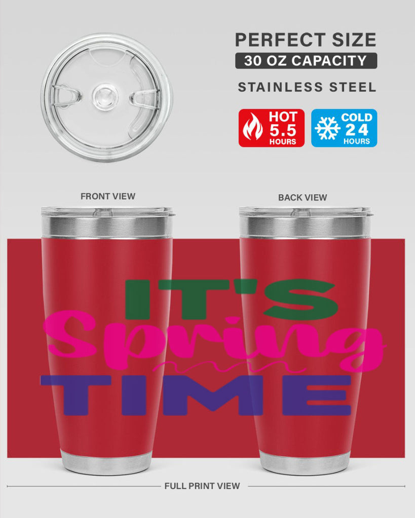 It's Spring Time 278#- spring- Tumbler