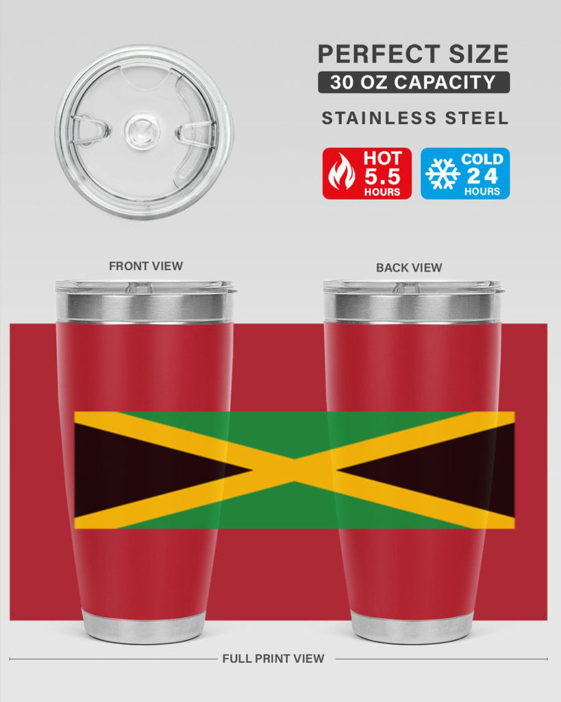 Jamaica 114#- world flags- Tumbler