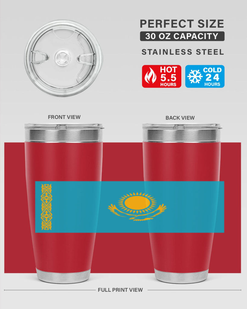 Kazakhstan 111#- world flags- Tumbler