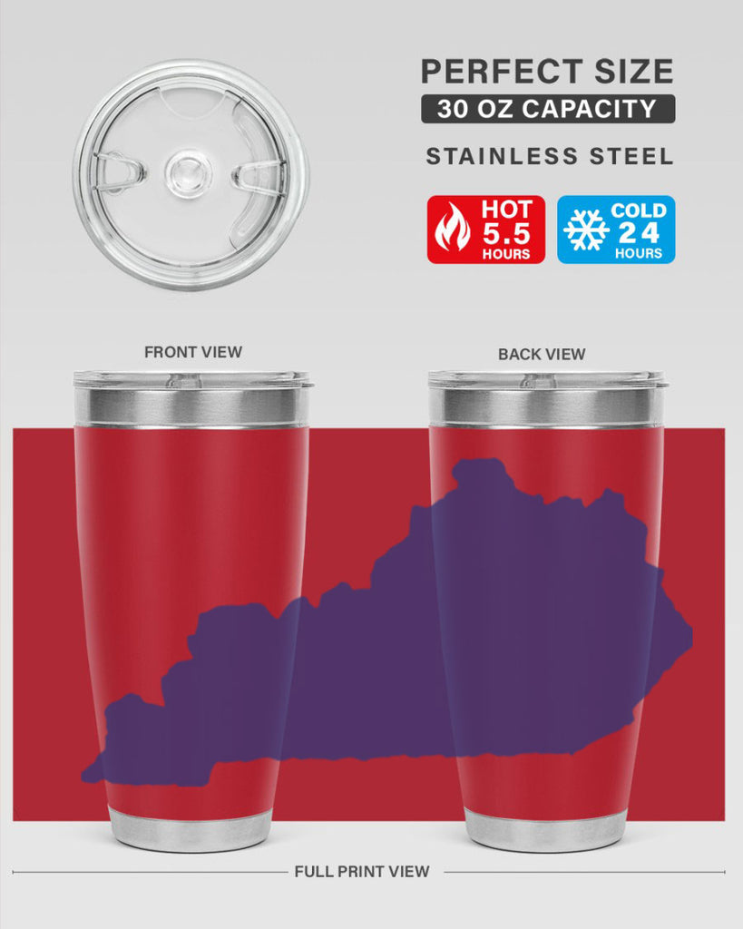 Kentucky 34#- stateflags- Tumbler