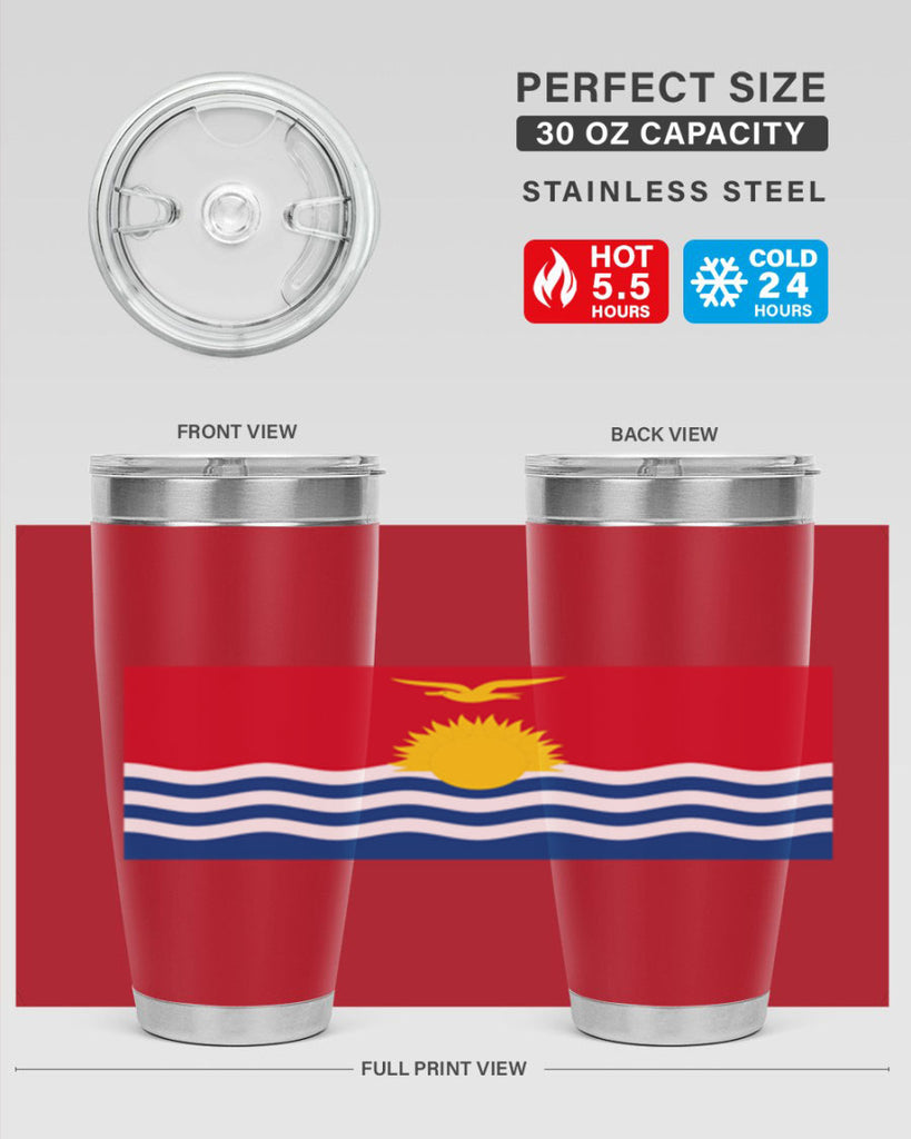 Kiribati 109#- world flags- Tumbler