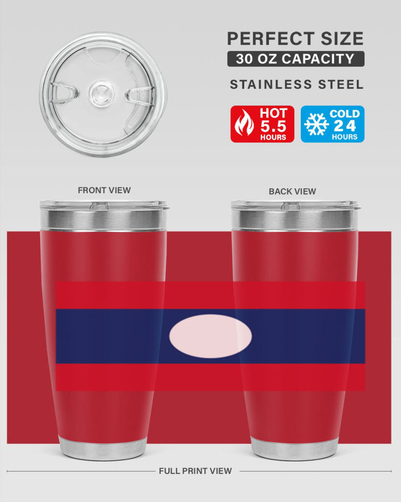 Laos 105#- world flags- Tumbler