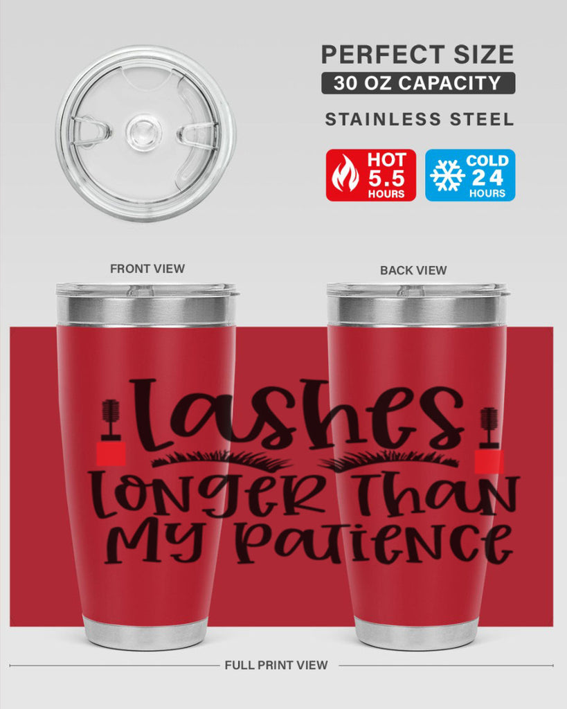 Lashes Longer Than My Patience Style 231#- make up- Tumbler
