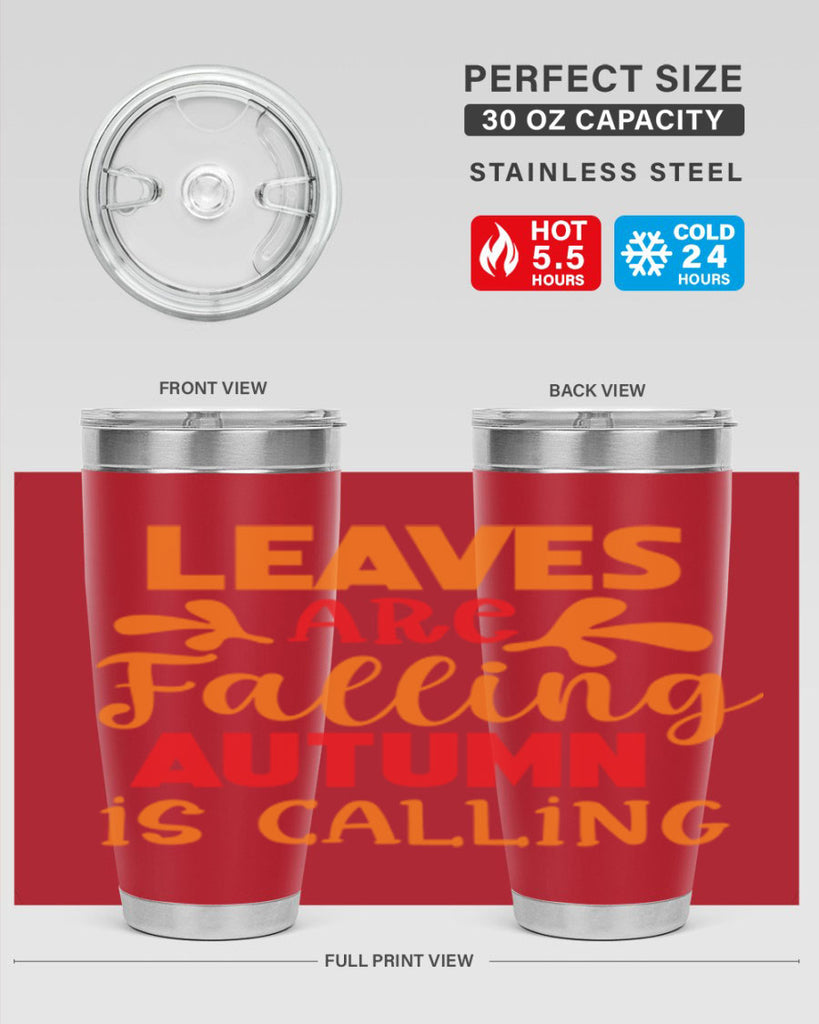 LeavesAreFallingAutumnis 394#- fall- Tumbler