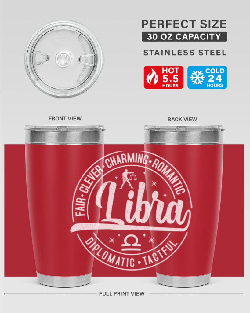 Libra 324#- zodiac- Tumbler