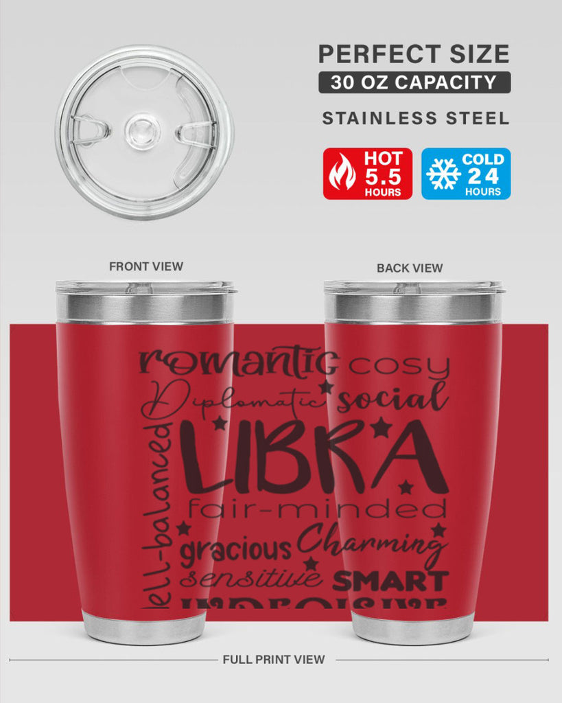 Libra 569#- zodiac- Tumbler