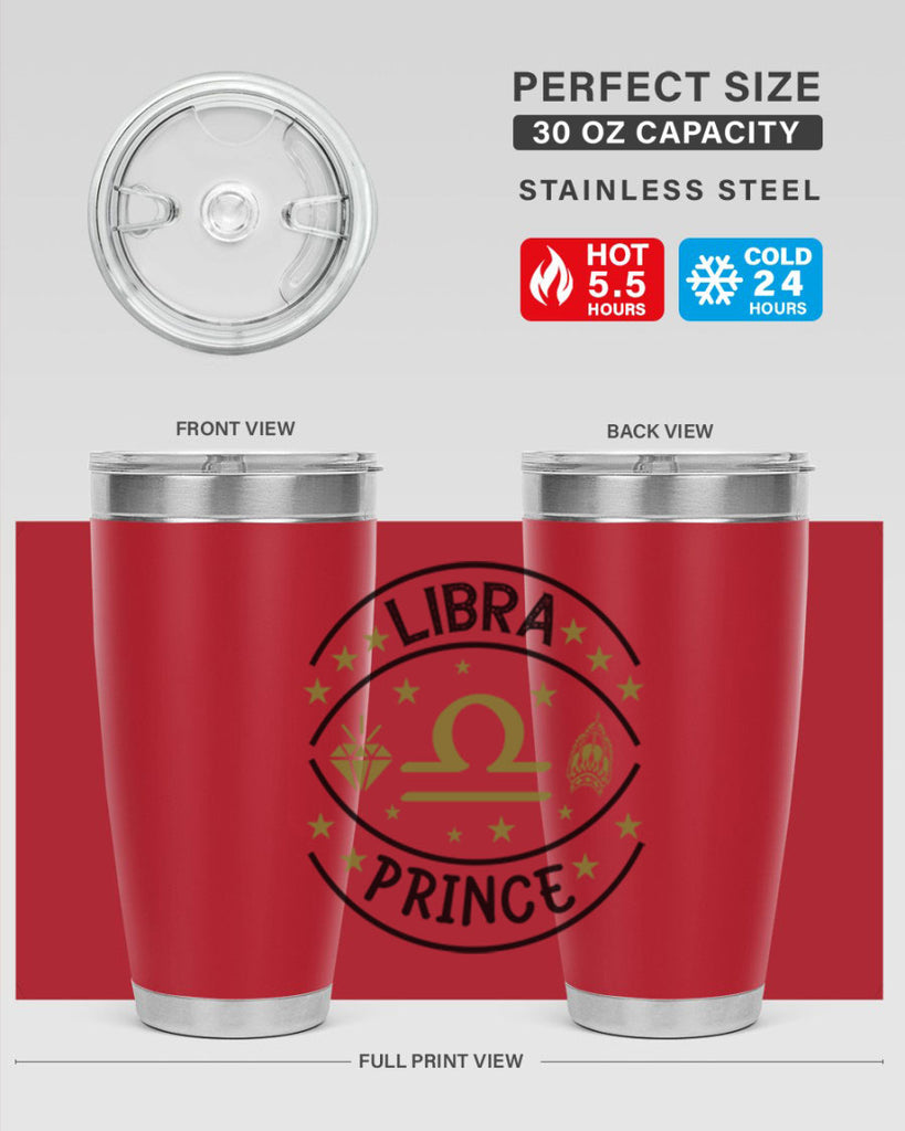 Libra prince 325#- zodiac- Tumbler