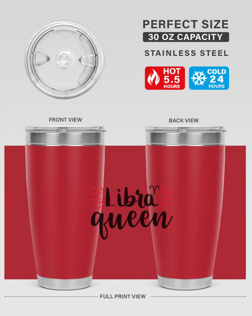 Libra queen 319#- zodiac- Tumbler