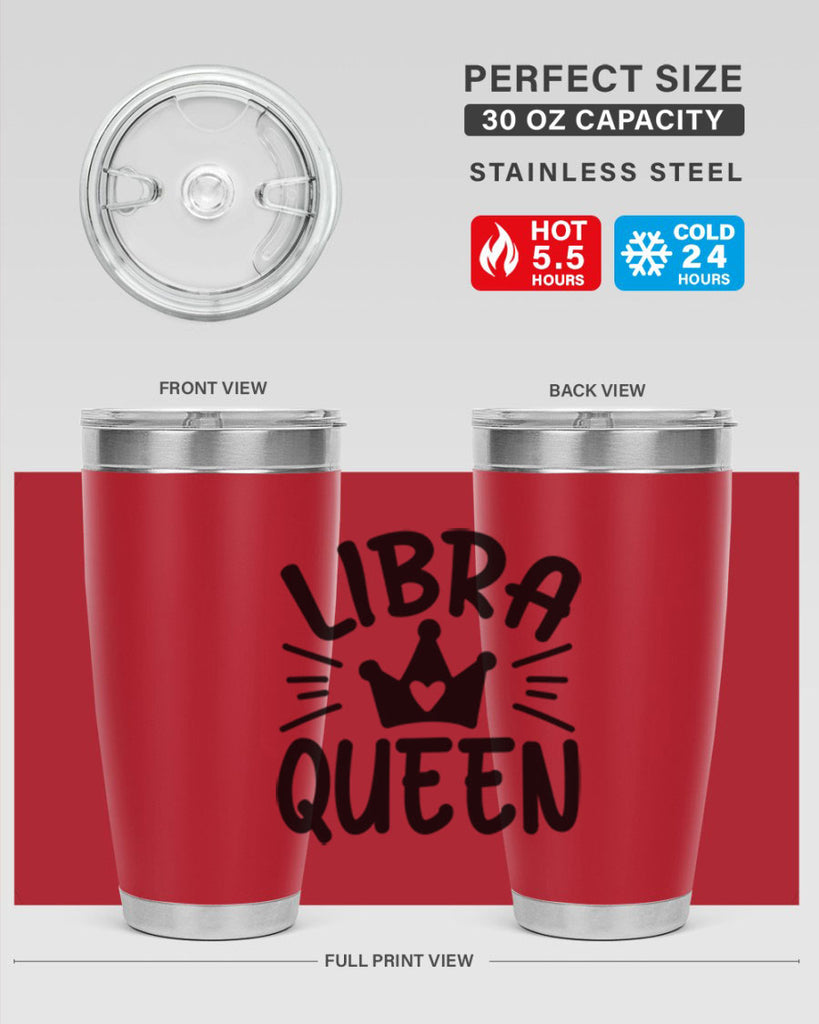 Libra queen 327#- zodiac- Tumbler