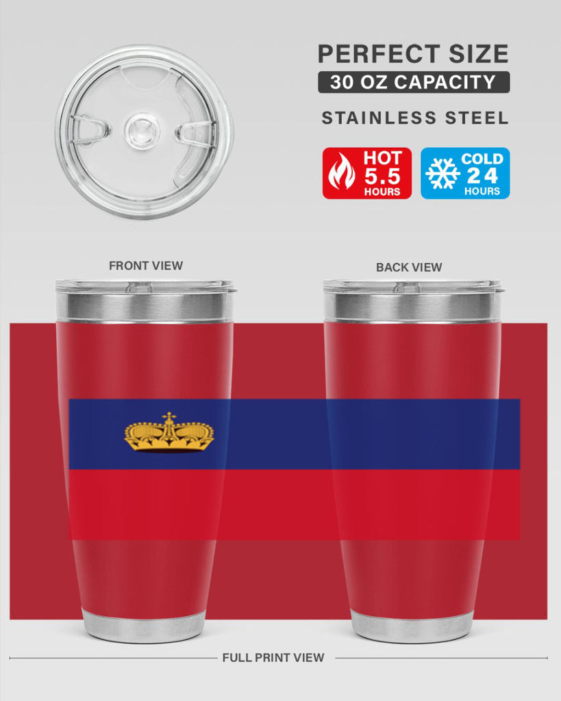 Liechtenstein 99#- world flags- Tumbler