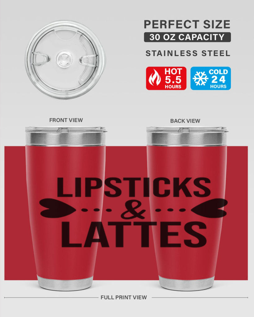 Lipsticks Lattes 114#- fashion- Cotton Tank
