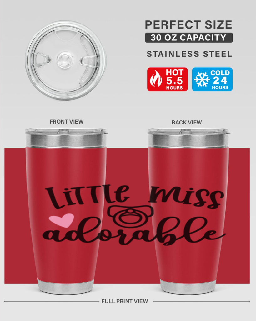 Little Miss Adorable Style 59#- baby- tumbler