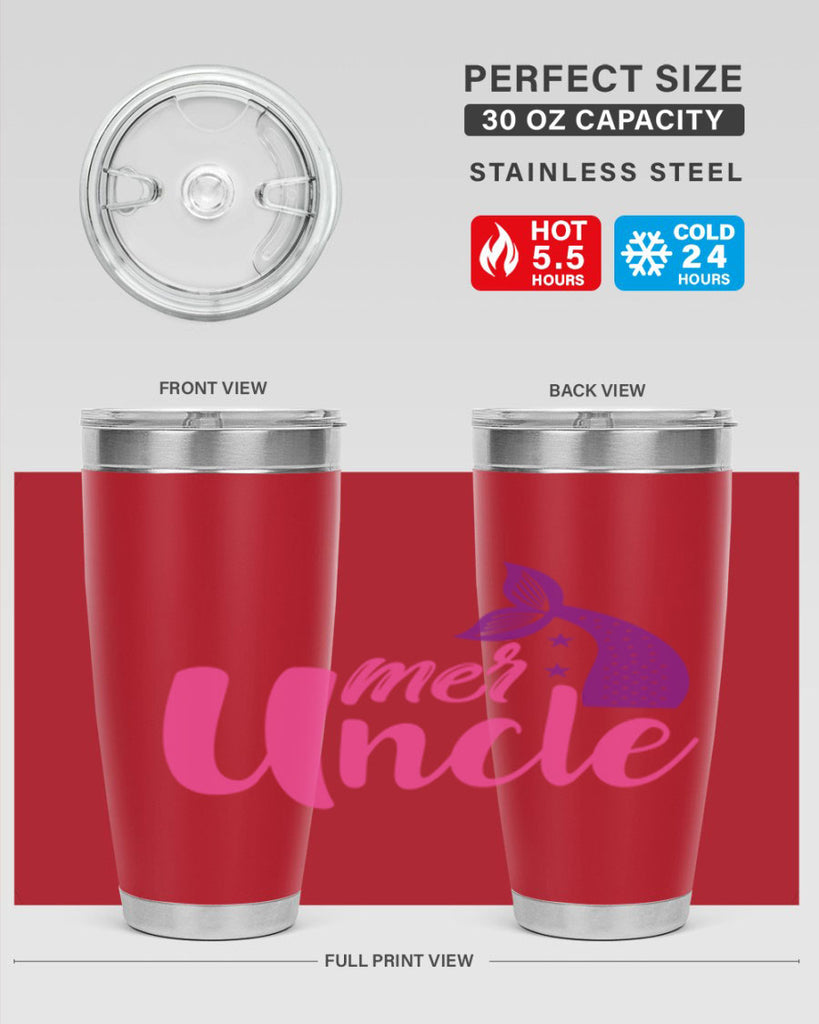 Mer Uncle 347#- mermaid- Tumbler