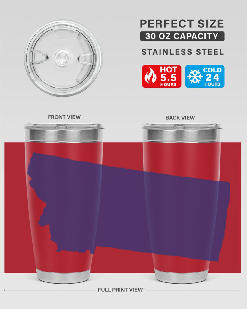 Montana 25#- stateflags- Tumbler