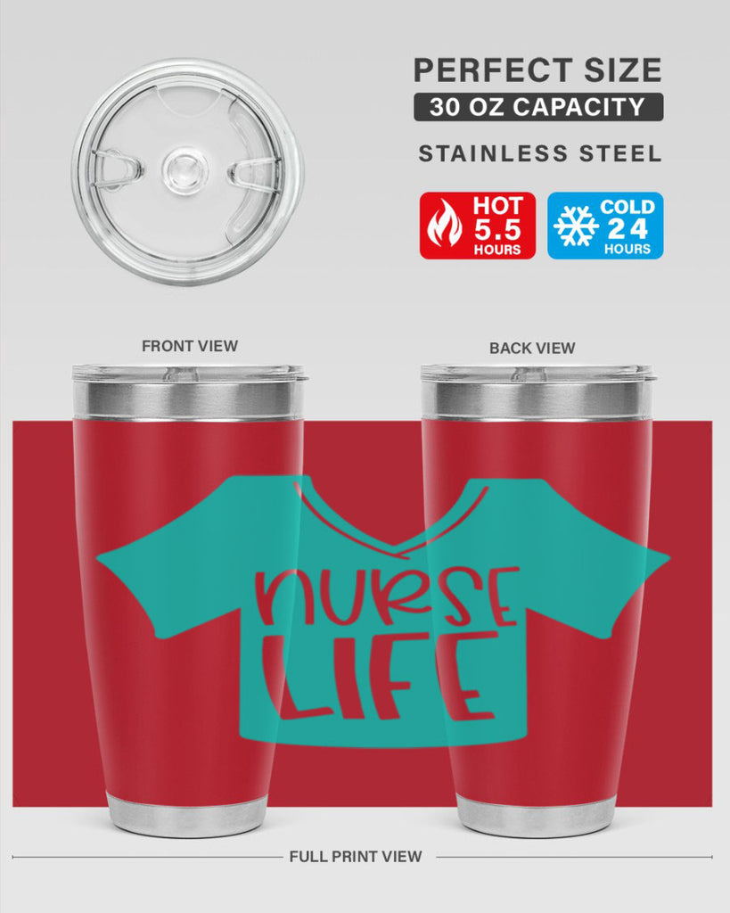 Nurse Life Style Style 105#- nurse- tumbler
