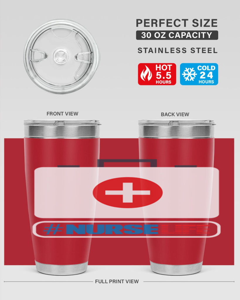 Nurse lifeTransperment png Style 405#- nurse- tumbler