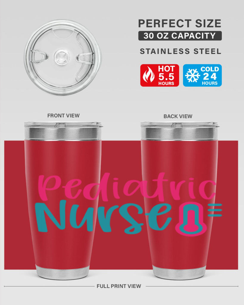 Pediatric Nurse Style 357#- nurse- tumbler