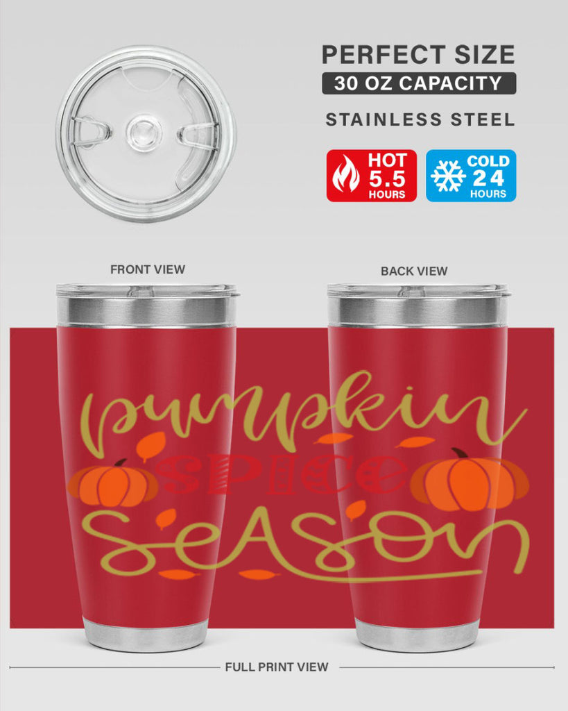Pumpkin Spice Season 558#- fall- Tumbler